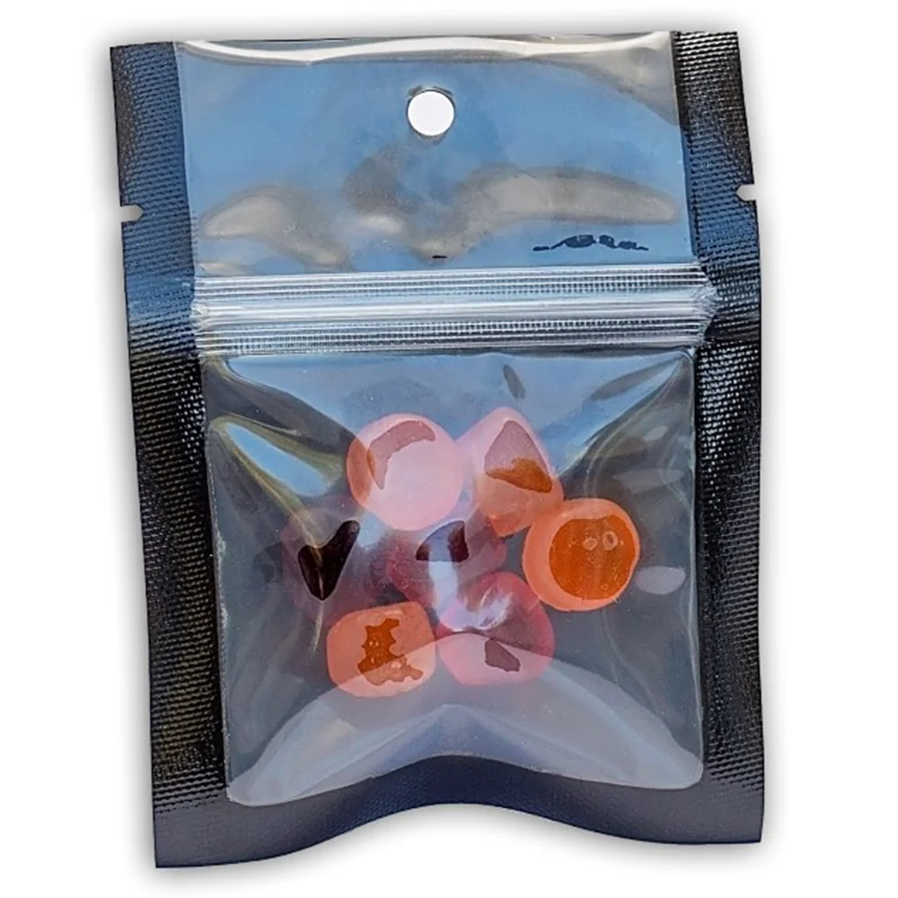 Black Clear l XSmall Amazon Preped Clear/Black 3.5×4.5 – 100 Pack