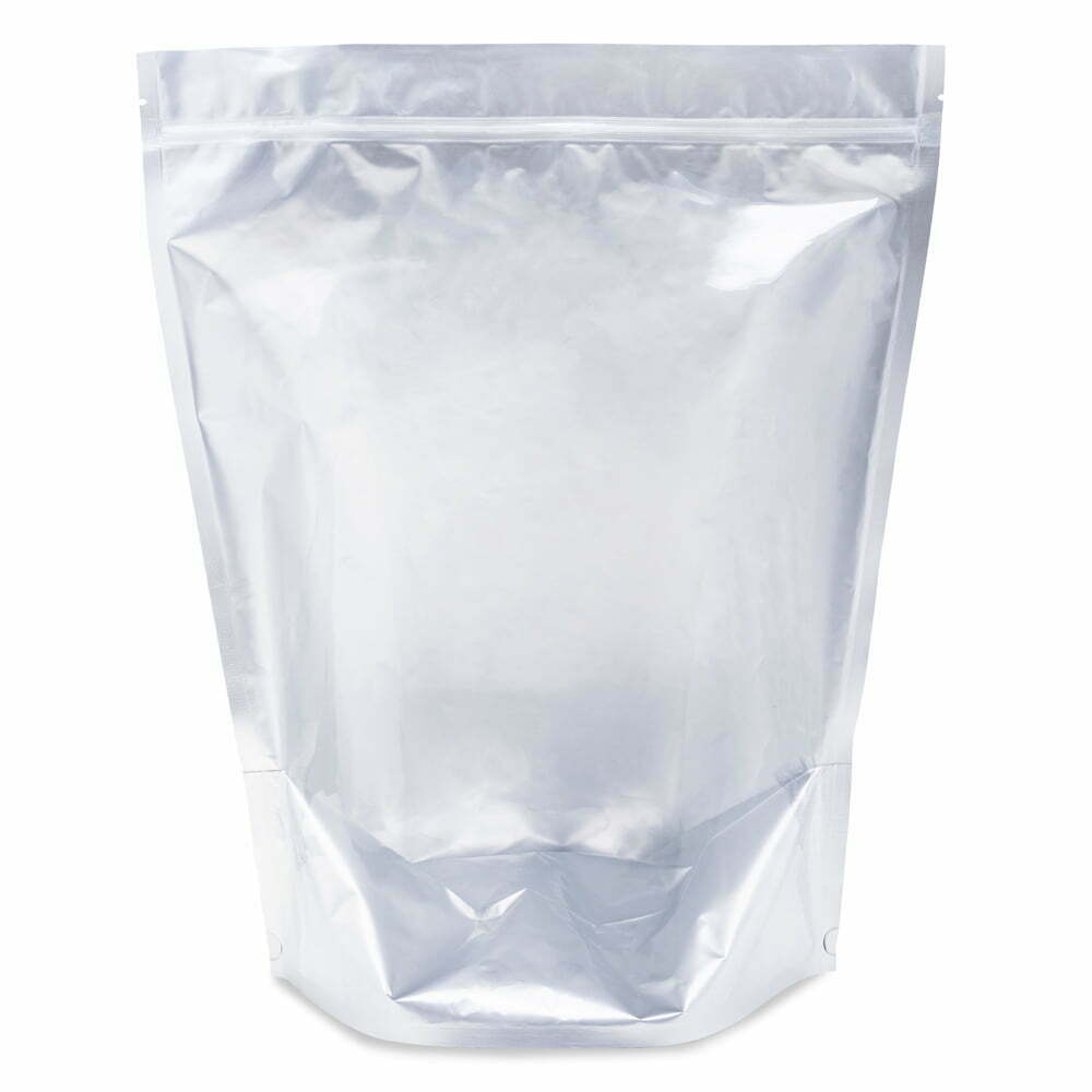 Green Mylar Bags Food Safe Storage Smell Proof Stand Up Bag With Plastic  Window