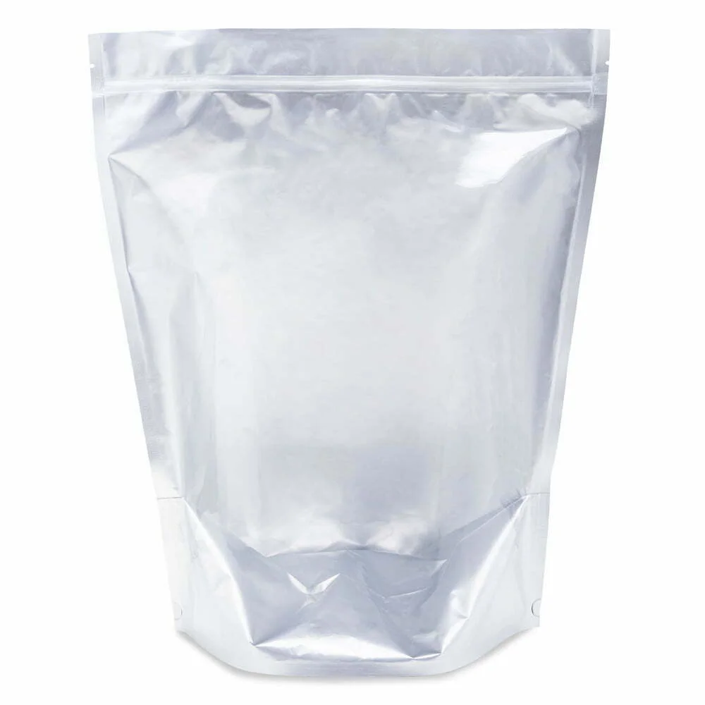 Resealable Ziplock Bags, Stand Up Pouch Clear Transparent Plastic