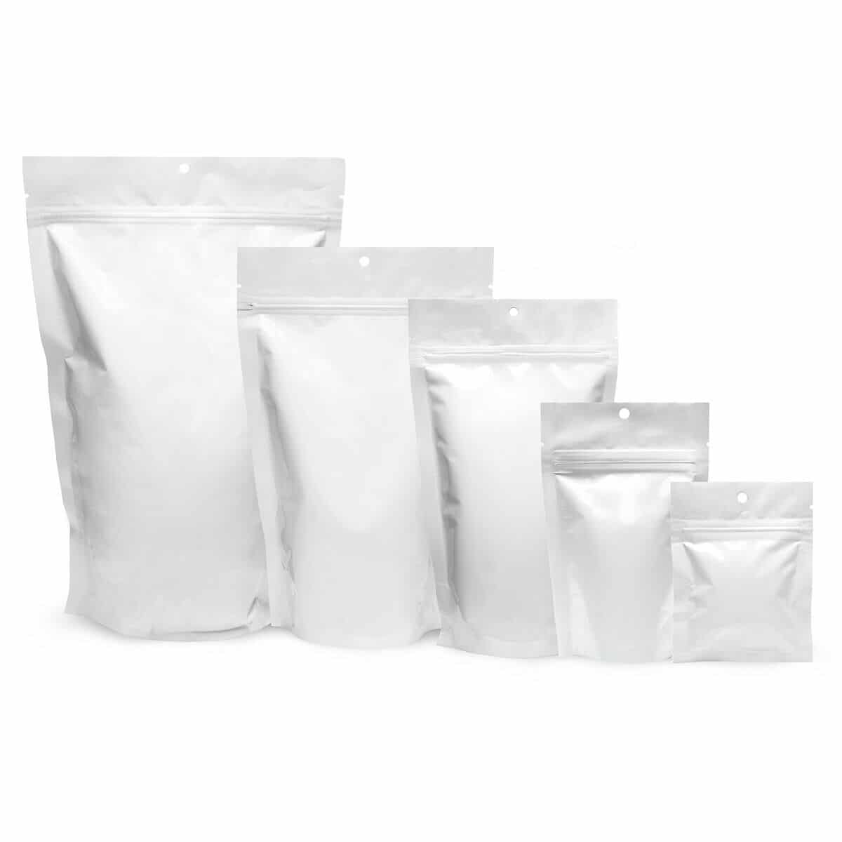CareWhite Stand Up Pouches and Lay Flat Bags