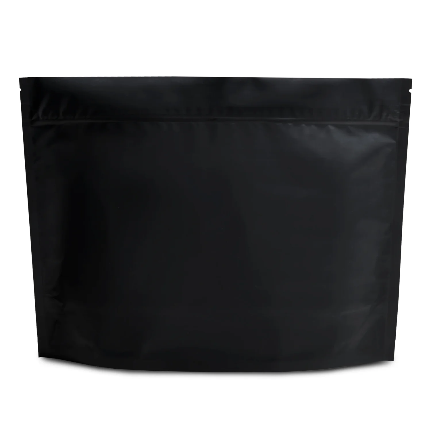 1oz Matte Black Child-Resistant Mylar Bags