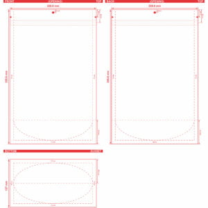 Custom Printed Stand Up Pouch 9x14x5 Dieline 10 Mistakes to Avoid When Creating Packaging Dielines