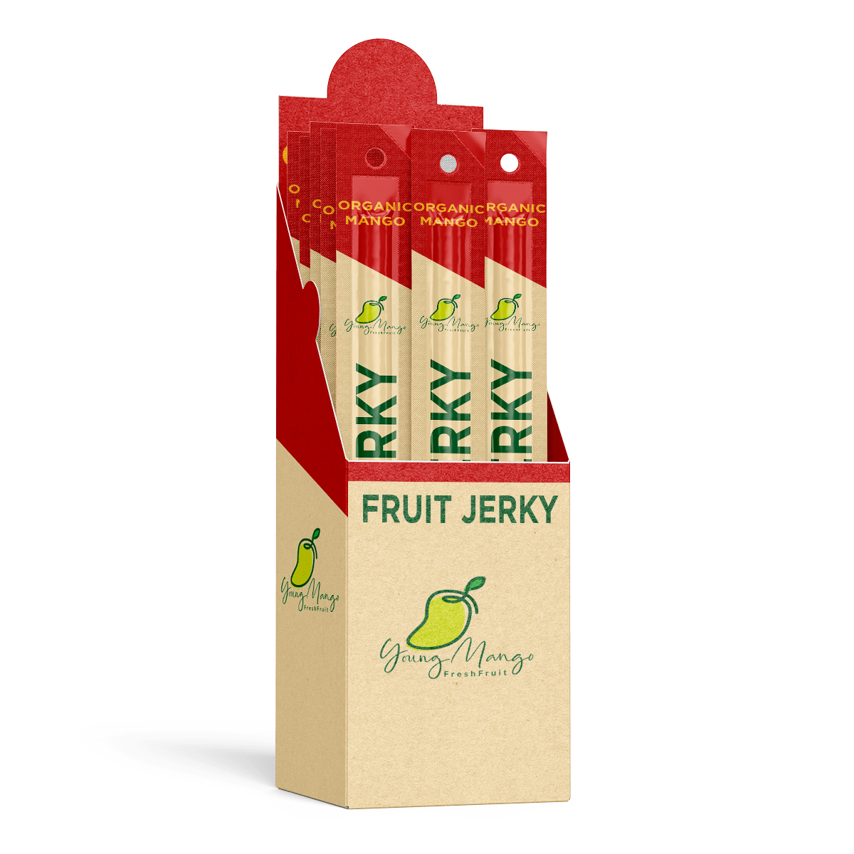 53609 snack sticks with kraft box mockup Stick Pack Packaging: Does the Packaging Work for Your Brand?