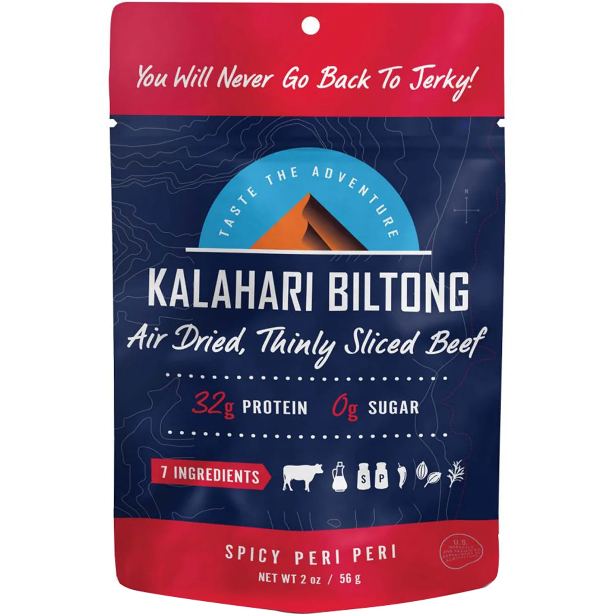 Kalahari Biltong Jerky Packaging