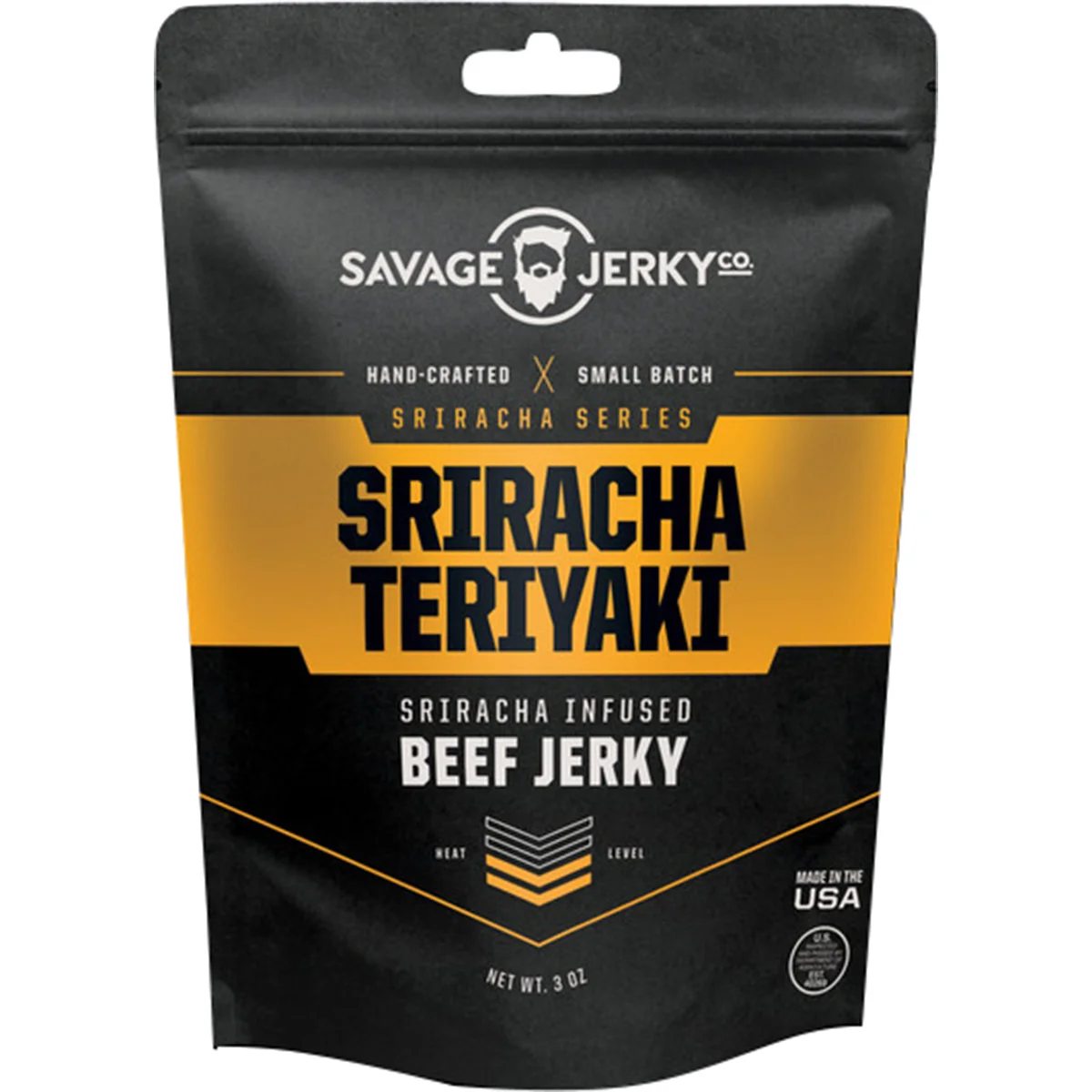 Savage Jerky Co Jerky Packaging