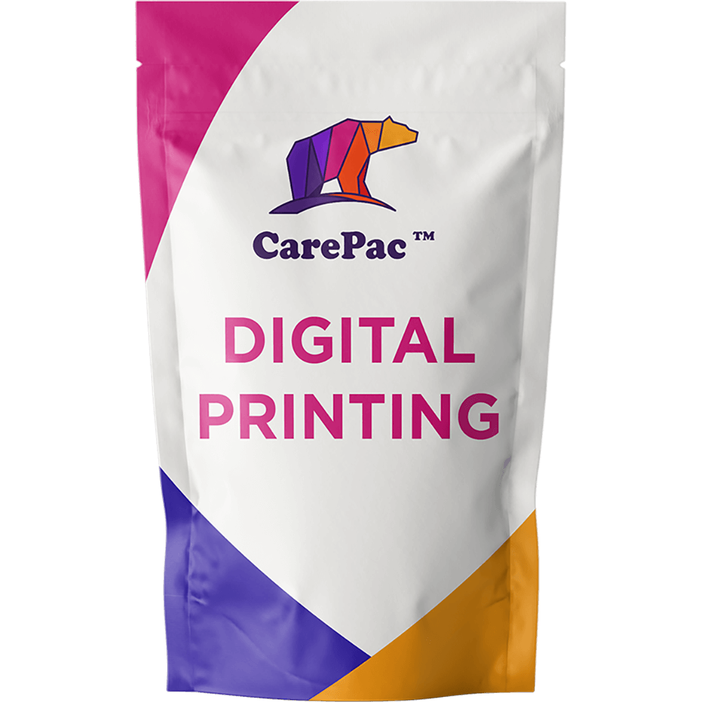 Matte Finish high end artisanal look Digital Printed Stand Up Pouches