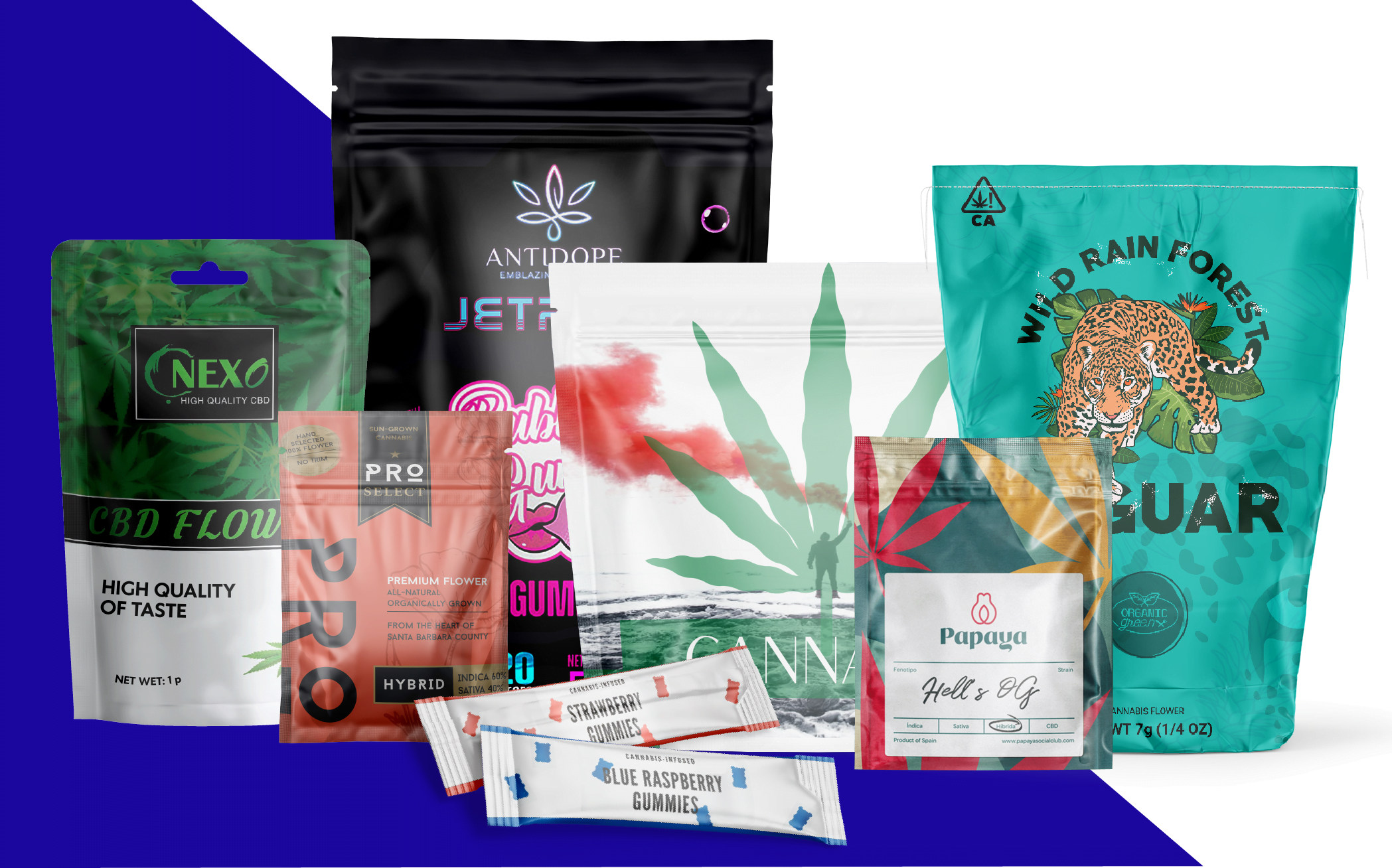 Cannabis edibles packaging Cannabis Packaging and CBD Packaging