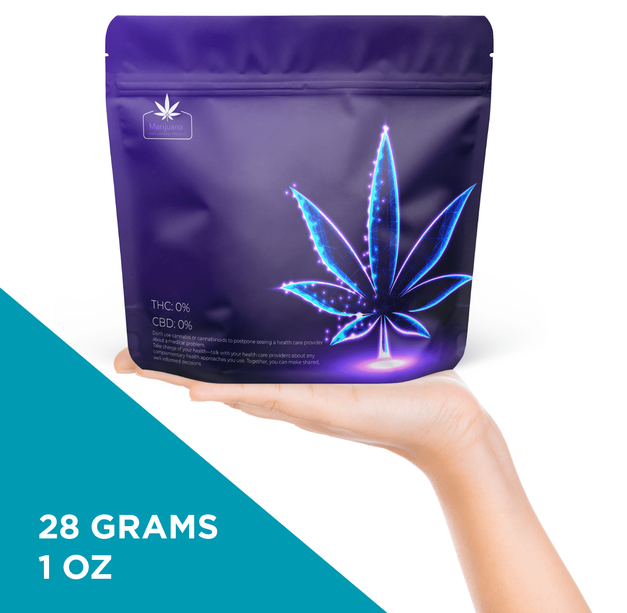 Customized Printed 1oz Weed Herb Packaging Smell Child Proof  Bag with Ziplock Matte Black Resealable Aluminum Foil Ziplock Mylar Bags