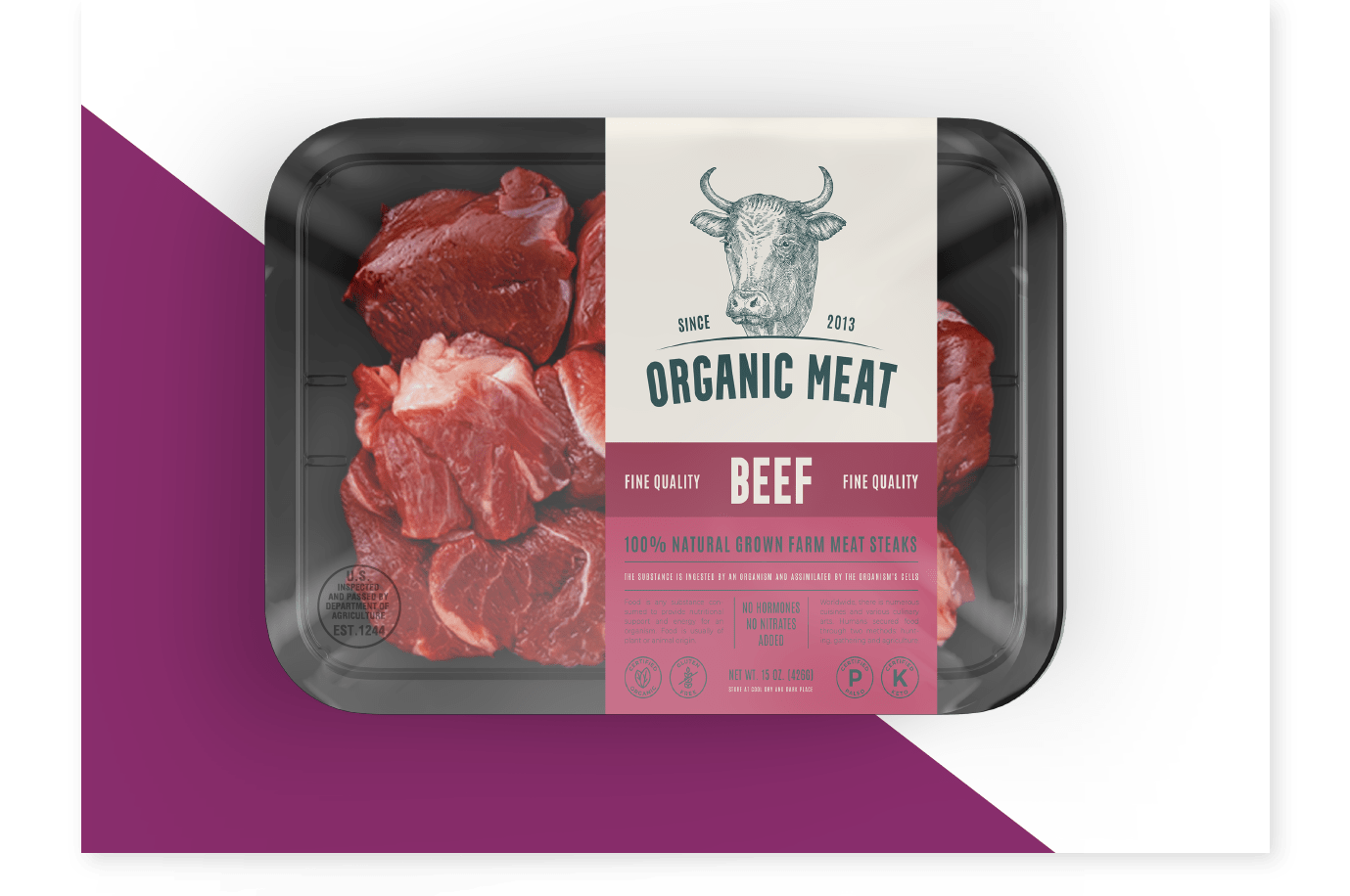 Decoding Your Meat: A Guide to USDA Beef Labels Beef in Plastic Packaging