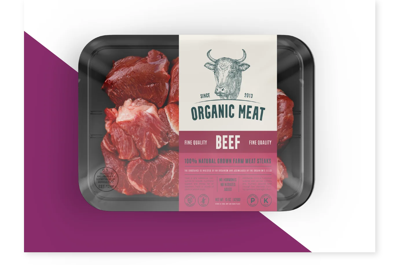 Decoding Your Meat: A Guide to USDA Beef Labels Beef in Plastic Packaging