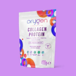 Custom Printed Mylar Zipper Bag Plastic Bag For Collagen Powder  Packaging Bags Doy Pack Ziplock with Tear Notch