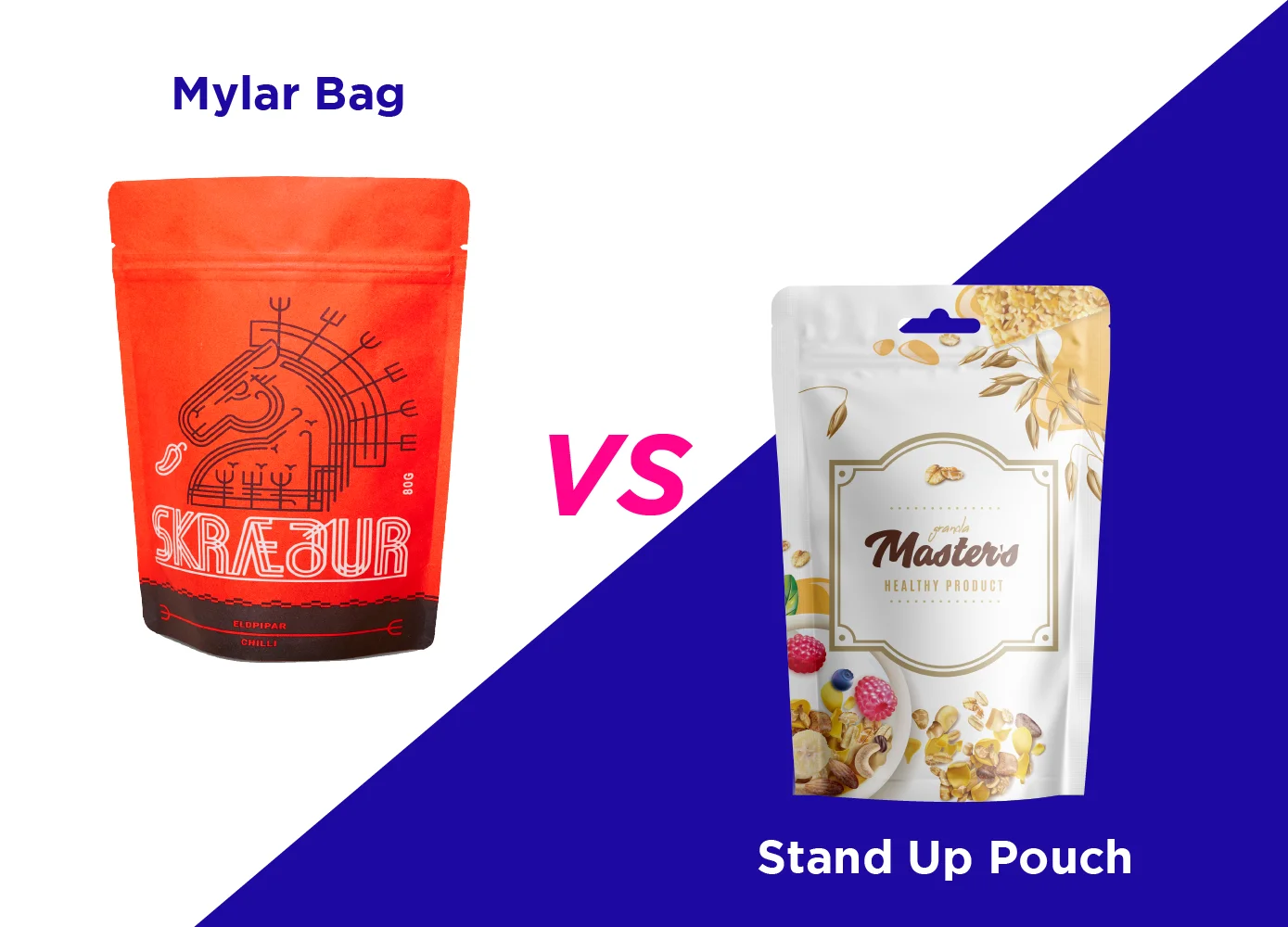 Stand Up Pouches Packaging