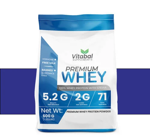 Printed Laminated Pouch Glossy Custom Protein Powder Packaging Pouches Zipper Bag