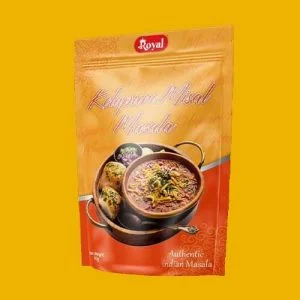 Indian Masala Food Grade Retort Pouch Retort Pouch Ready to Eat Chana Masala Flexible Packaging Doy Pack No Tear Notch Zipper Pouch