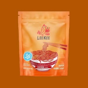 Japanese Ramen Noodles With Retort Pouch Bag Stand Up Pouch Glossy Finish with Tear Notch