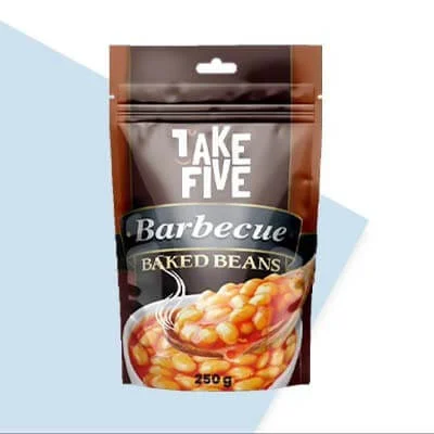 Custom Food Grade Reusable Stand up Pouch Barbecue BBQ Sauce Packaging Bag