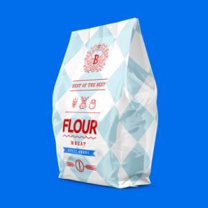 High Quality Food Grade Aluminum Foil Powder/wheat Flour Packaging Pouch Wheat Flour Packaging Aluminum Foil Food Grade Powder Packaging Product