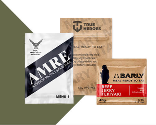 Military Packaging is an aluminium foil & PE construction with the addition of a high strength Valcross membrane layer