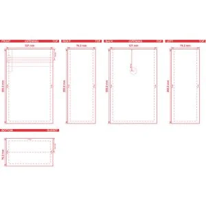Custom Printed 12oz Box Bottom 5x8x3 Coffee Bag Dieline 10 Mistakes to Avoid When Creating Packaging Dielines