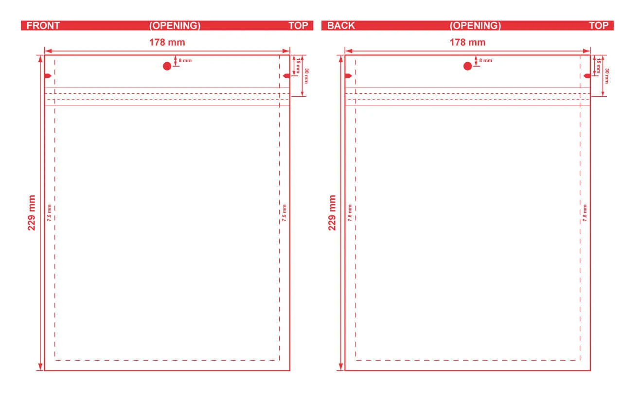 Custom-Printed-Flat-Pouch-7x9-Dielines Custom Printed Flat Pouch 7x9 Dielines Custom Printed Flat Pouch 7x9 Dieline