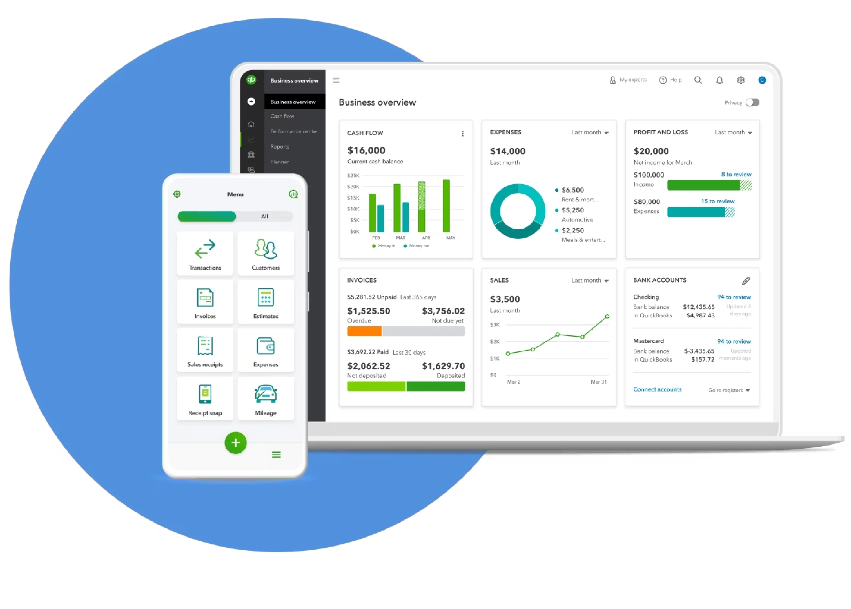 business overview qbo dashboard mobile qb app quick actions us I’m Just Starting: How Much Packaging Inventory Do I Need?