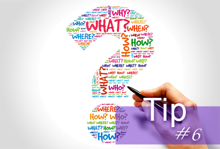 tip6 ask the right questions CarePac Top 10 Tips