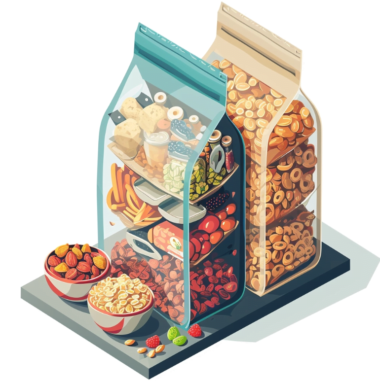 shelf life illustration Case Study: CarePac's Flexible Barrier Packaging Enhances Sustainability and Shelf Life for Goodness Granola