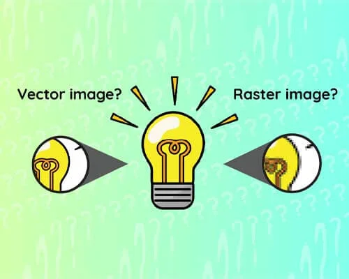 Vector vs. raster images in priting Vector vs. raster images in priting