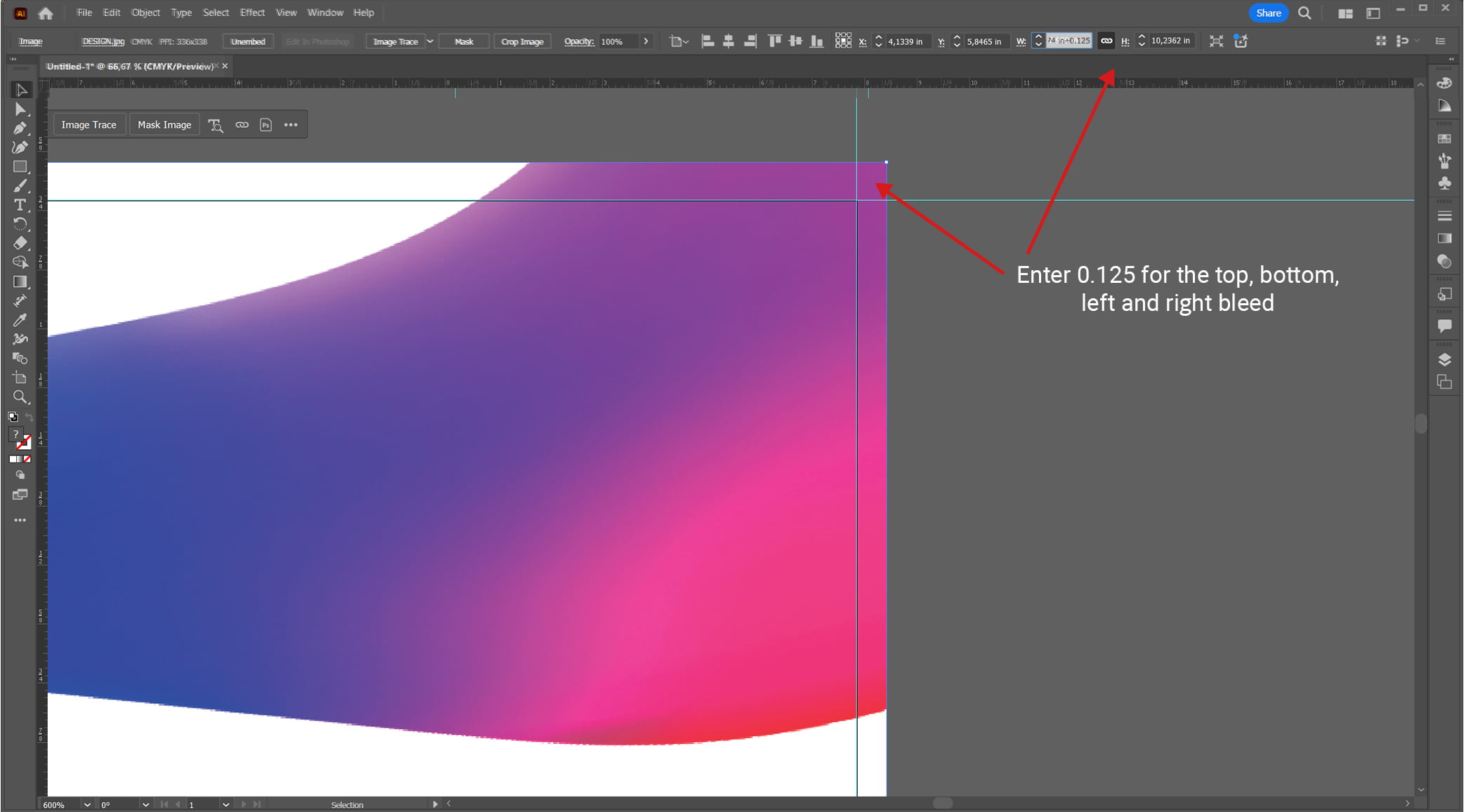 Bleed Trim Line in Illustrator 03 What is Bleed in Graphic Design?