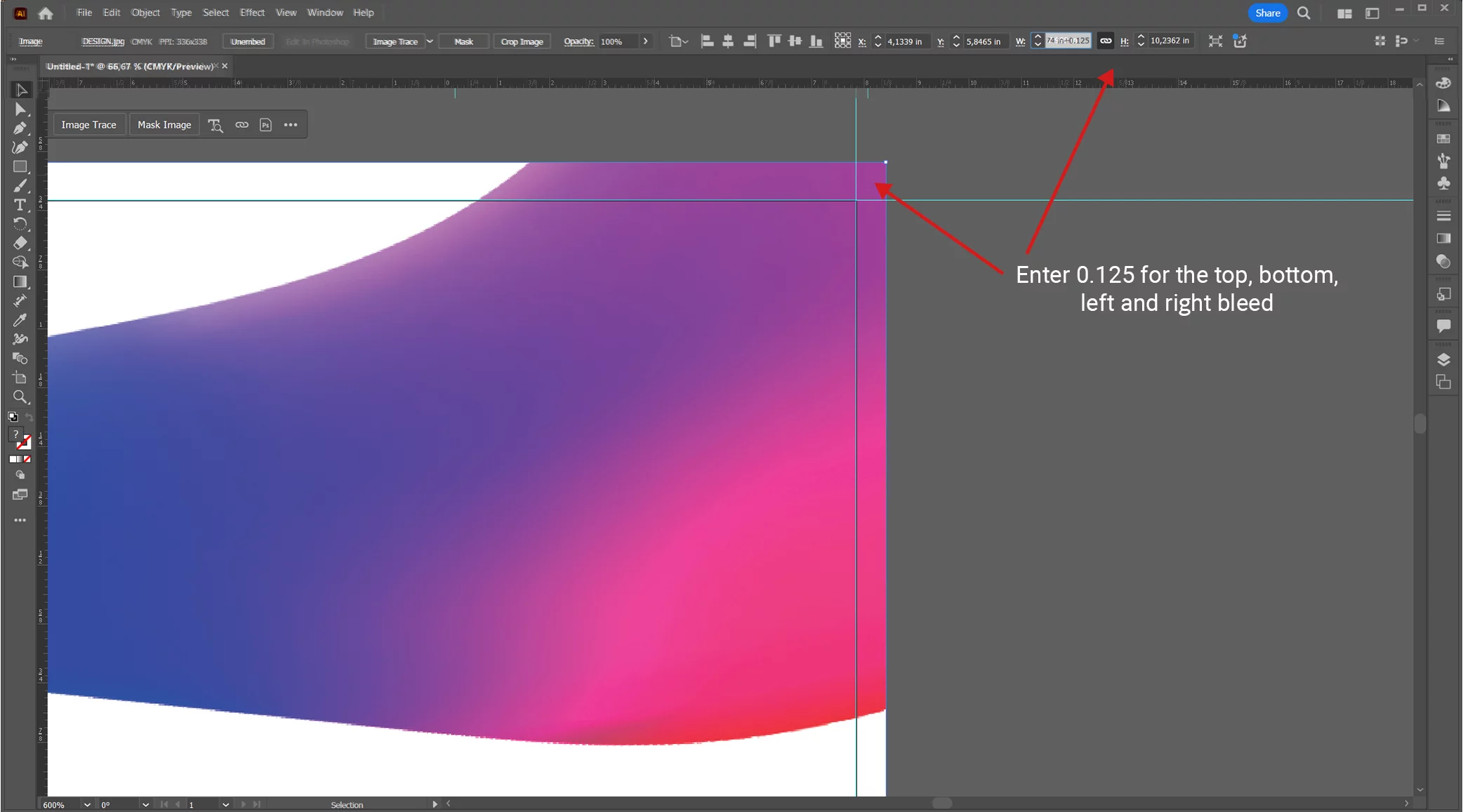 Bleed Trim Line in Illustrator 03 What is Bleed in Graphic Design?